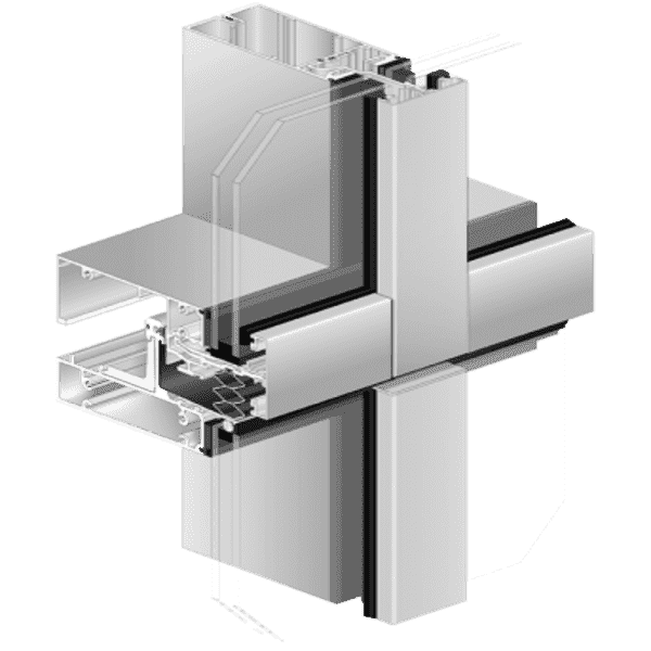 Unitized glass facade at vigofacade